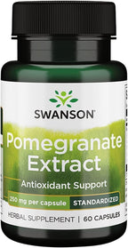 Swanson HRB Extracto de Granada Estandarizado 250 mg 60 Cápsulas