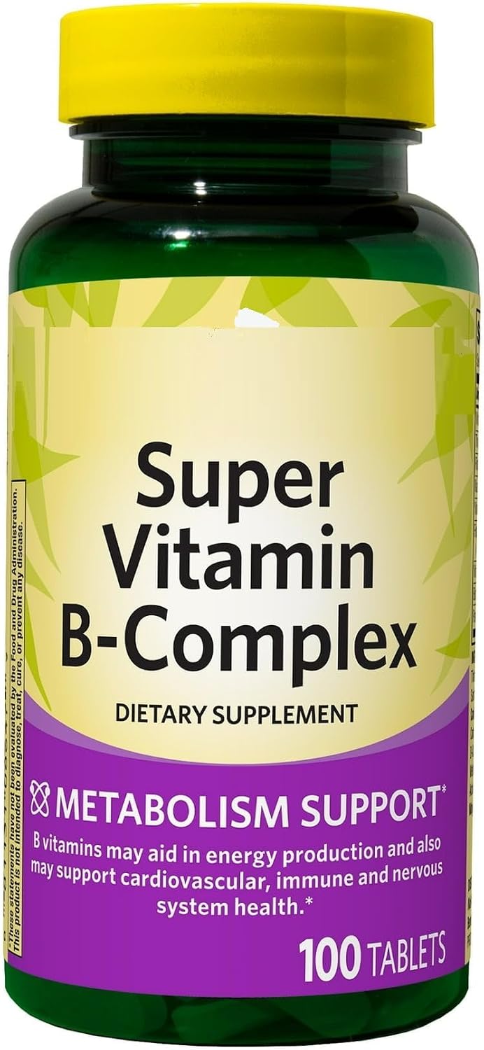 SEDLAV Super Vitamin B-Complex Tablets, 100 Comprimidos