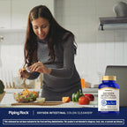 Piping Rock Colon Cleanse - 100 Cápsulas - Limpiador Intestinal con Magnesio Ozonizado