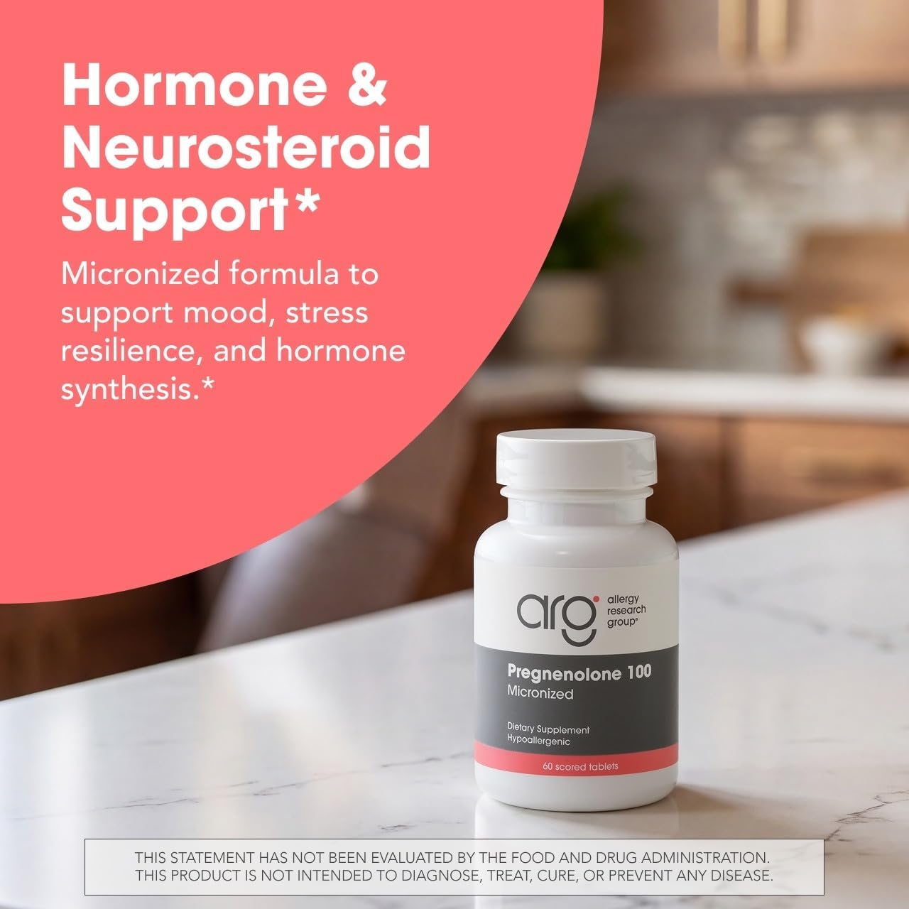 ARG Pregnenolona 100 mg - 60 Comprimidos