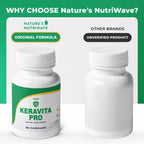 Keravita Pro – Vitamina C, E, Té Verde, Cúrcuma y Complejo de Setas – 60 Cápsulas, 1 Mes de Suministro