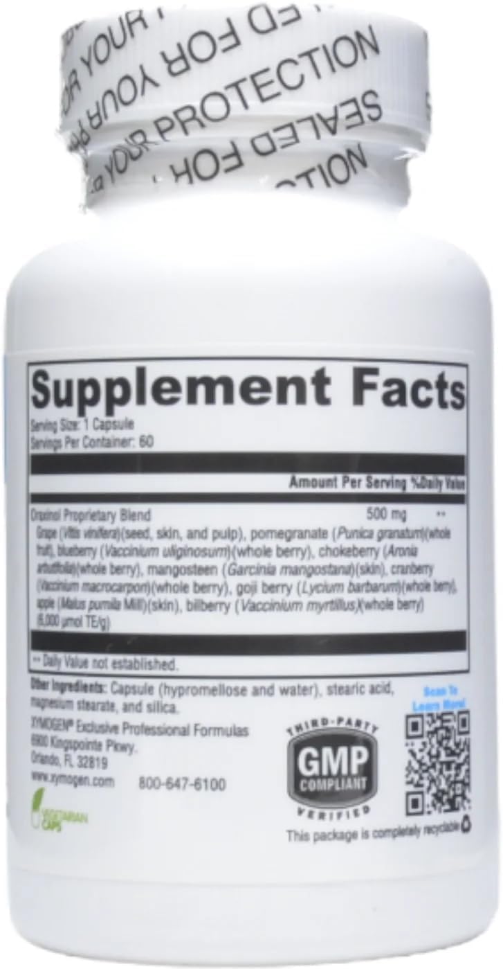 XYMOGEN Oraxinol - 60 Cápsulas - Extracto de Frutas y Bayas para Salud Cardiovascular