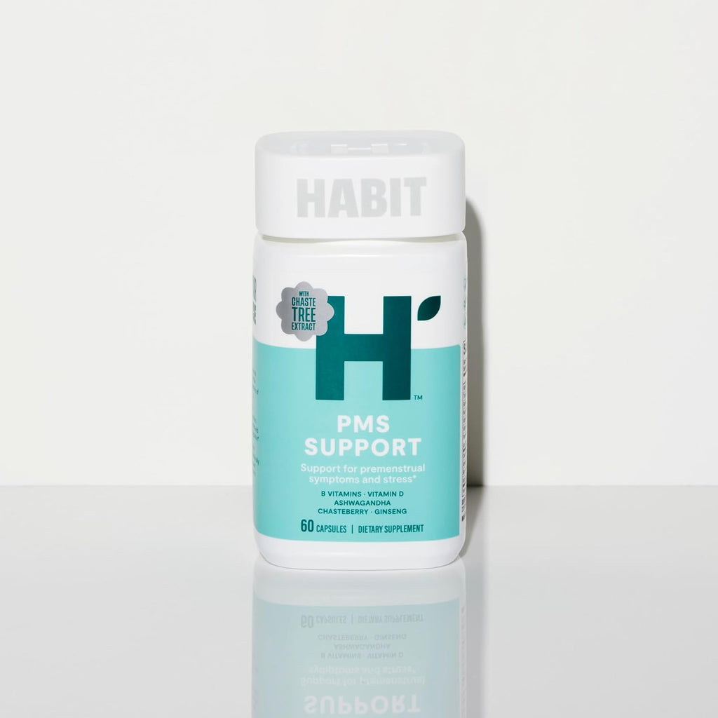 Habit PMS Support – Suplemento para el Síndrome Premenstrual (60 Cápsulas)