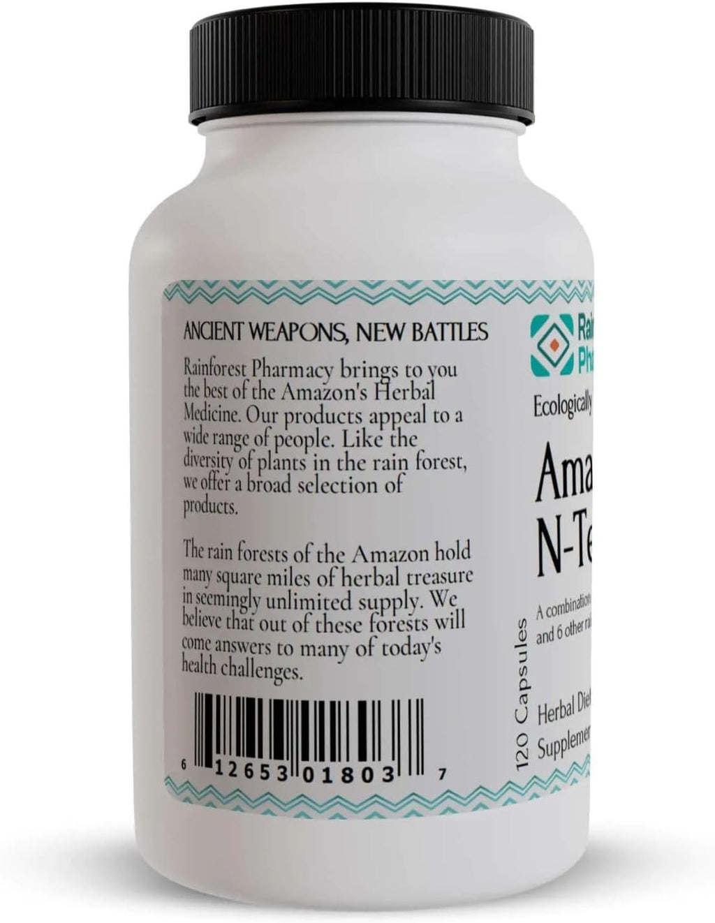 N-Tense (2) Suplemento Herbal Silvestre de la Selva Amazónica – 120 Cápsulas Veganas