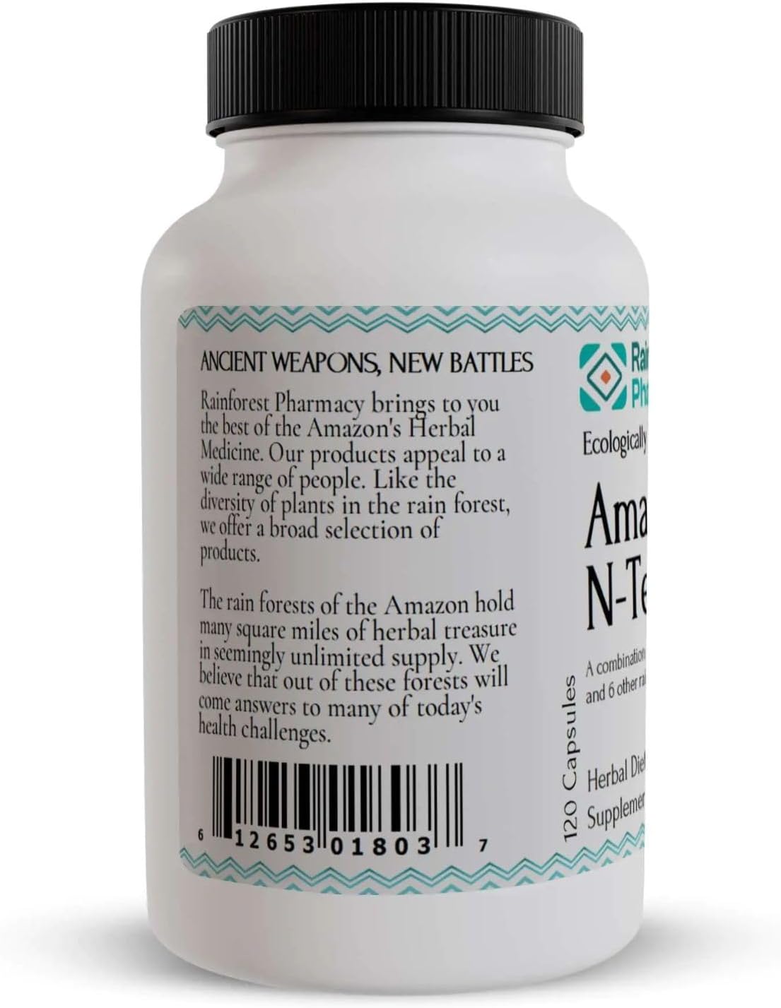 N-Tense (2) Suplemento Herbal Silvestre de la Selva Amazónica – 120 Cápsulas Veganas