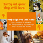 Zesty Paws Aceite de Pescado Wild Alaskan Omega-3 (Salmón y Abadejo) para Perros y Gatos - 946 ml