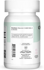 Maxi Health Vitamina D3 2000 IU Masticable - Sabor a Chicle Natural - 200 Comprimidos