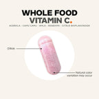 Codeage Instantfood Vitamina C de Alimentos Enteros - 500mg, 60 Cápsulas