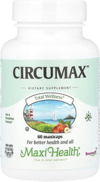 Maxi Health CircuMax – Blood Circulation Supplement with Horse Chestnut and Butcher's Broom – 60 Capsules – Vegan and Kosher