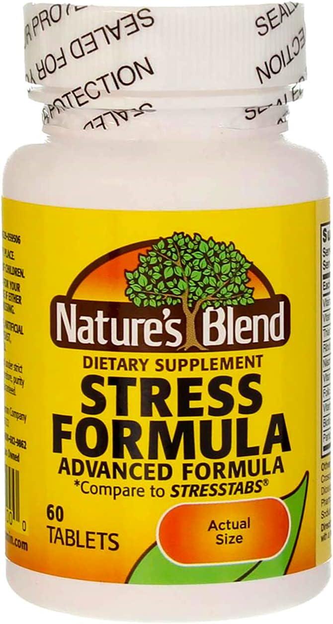 Nature's Blend Stress Formula, 60 comprimidos