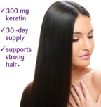 Bluebonnet Nutrition Beautiful Ally Keratin Care - Complemento capilar con biotina y queratina (30 cápsulas)