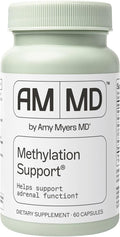 Amy Myers MD Methylation Support - MTHFR Supplement - Supports Adrenal Function, Gut & Liver Health - Contains Folate, Vitamin B12, B6 & B2 - Non-GMO & Gluten-Free - 60 Capsules (30 Servings)