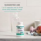 NutriCology L-Lisina 500 mg, 100 Cápsulas