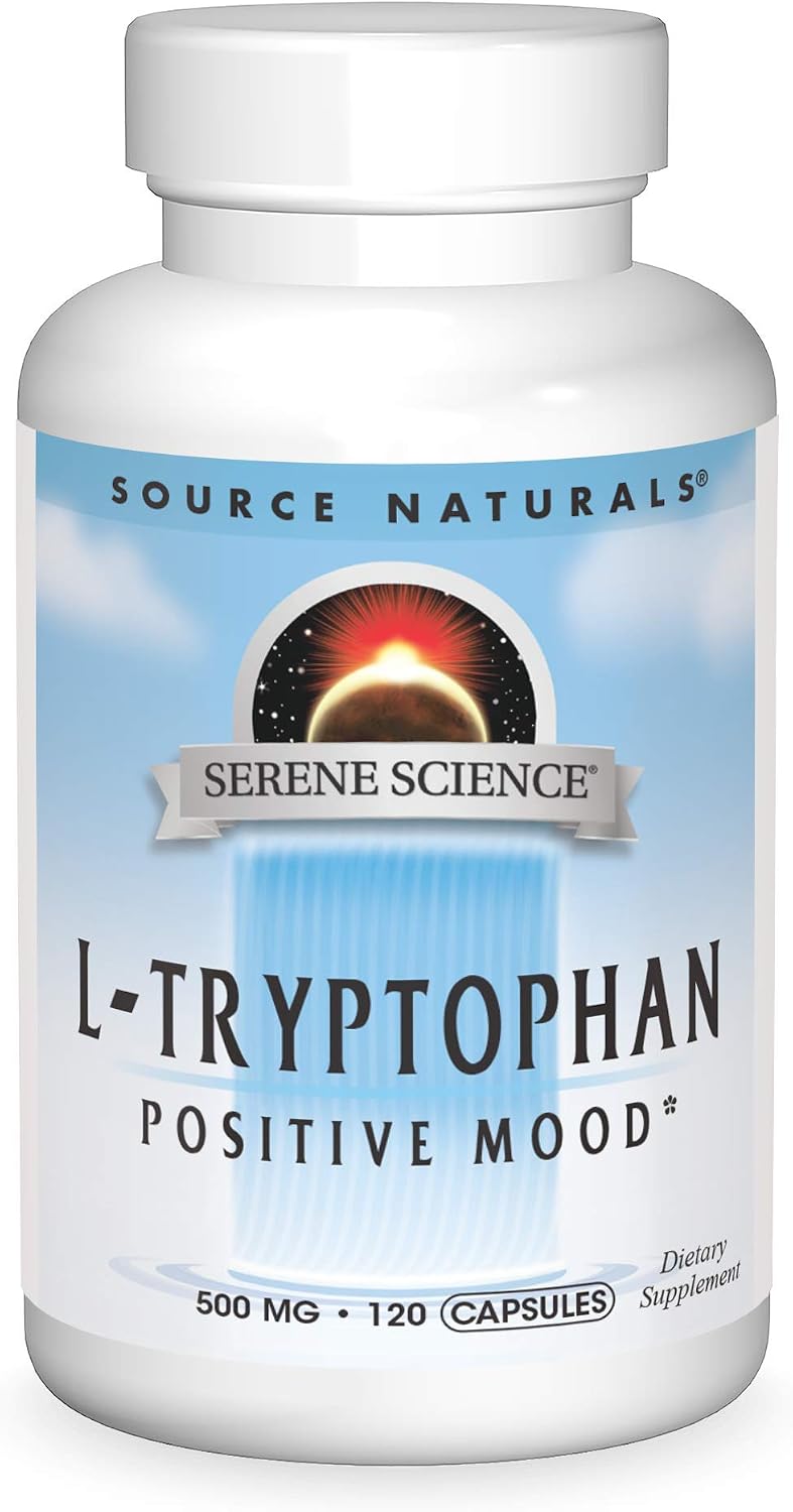 Source Naturals Serene Science L-Triptófano, 500 mg, 120 Cápsulas