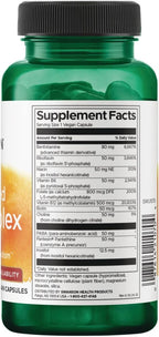 Swanson Activated B-Complex - Complejo B Activo de Alta Potencia y Biodisponibilidad (60 Cápsulas Veganas) (Pack de 2)