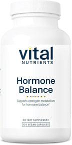 Vital Nutrients Hormone Balance - DIM con Lignanos de Lino | 120 Cápsulas