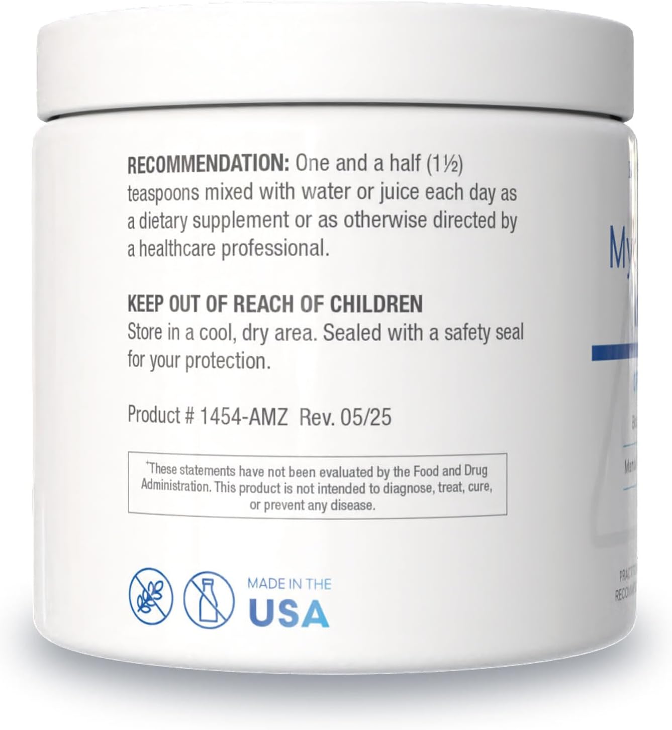 Biotics Research Balanced B8 Powder - Inositol 40:1 (Myo-Inositol y D-Chiro-Inositol) - 227 g