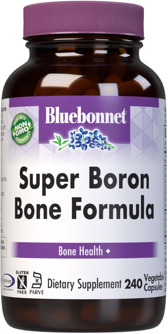 Bluebonnet Super Boron Bone Formula - 240 Vegetable Capsules