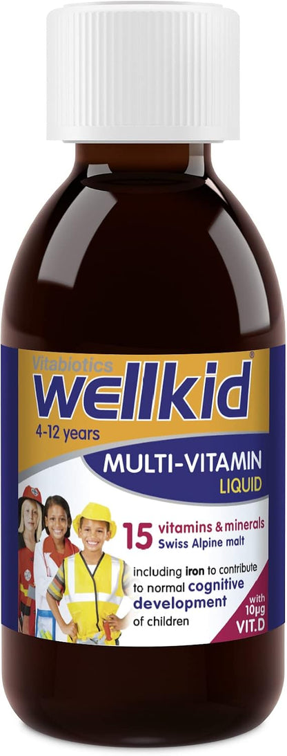 Wellkid by Vitabiotics Multi-Vitamin Líquido 150ml – Image 2