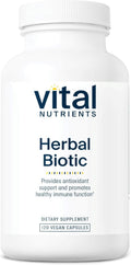 Vital Nutrients Herbal Biotic - Apoyo Inmunitario Herbal - 120 Cápsulas