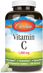 Carlson - Vitamina C 1000 mg, 250 Comprimidos