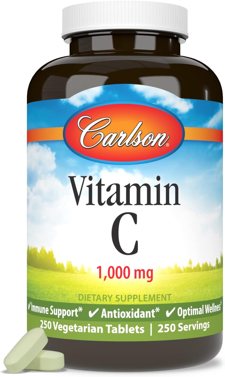 Carlson - Vitamina C 1000 mg, 250 Comprimidos