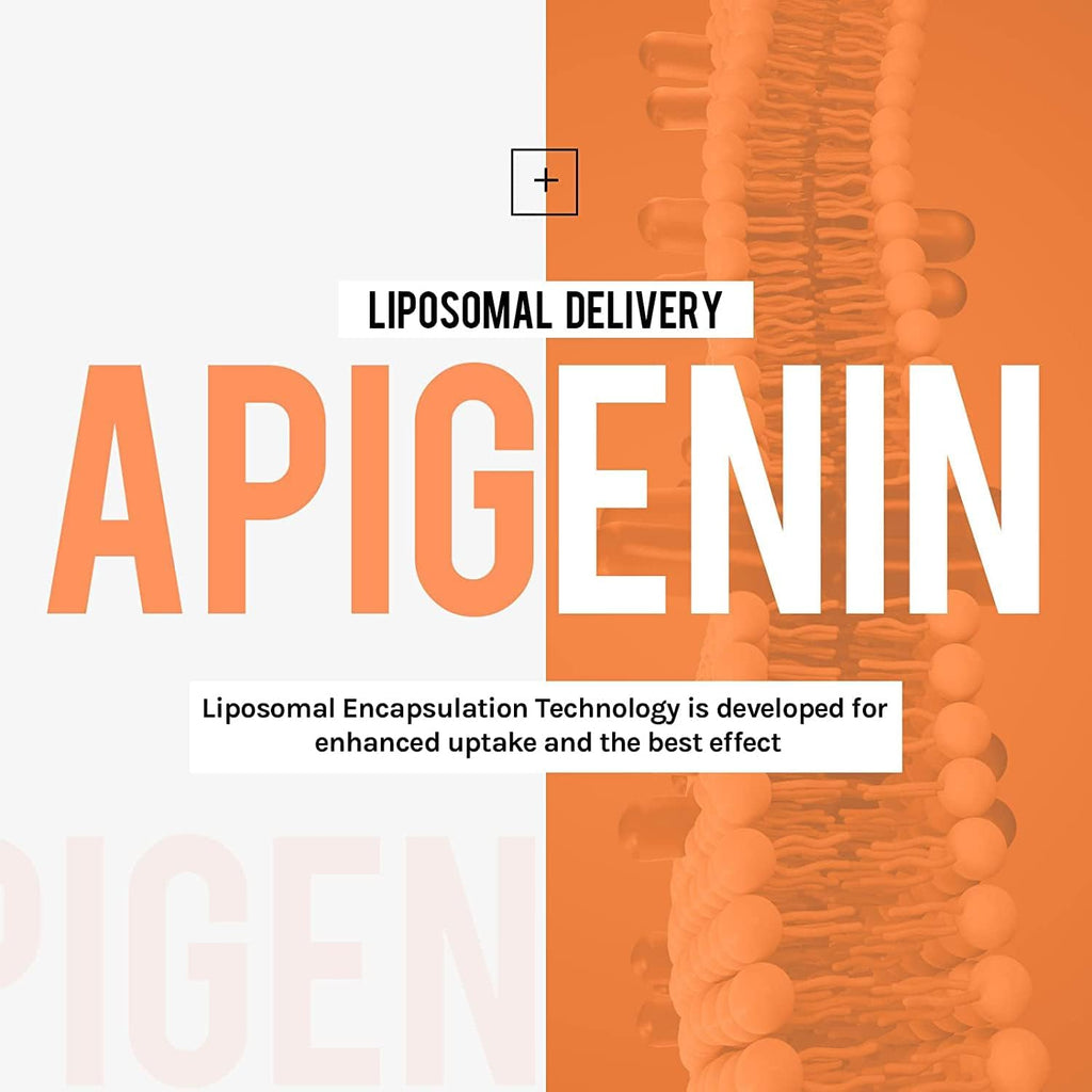 Cenffitio Apigenina Liposomal 500mg en Cápsulas Blandas - con Fisetina, Quercetina y Teanflavinas - 120 Cápsulas (4 Meses)