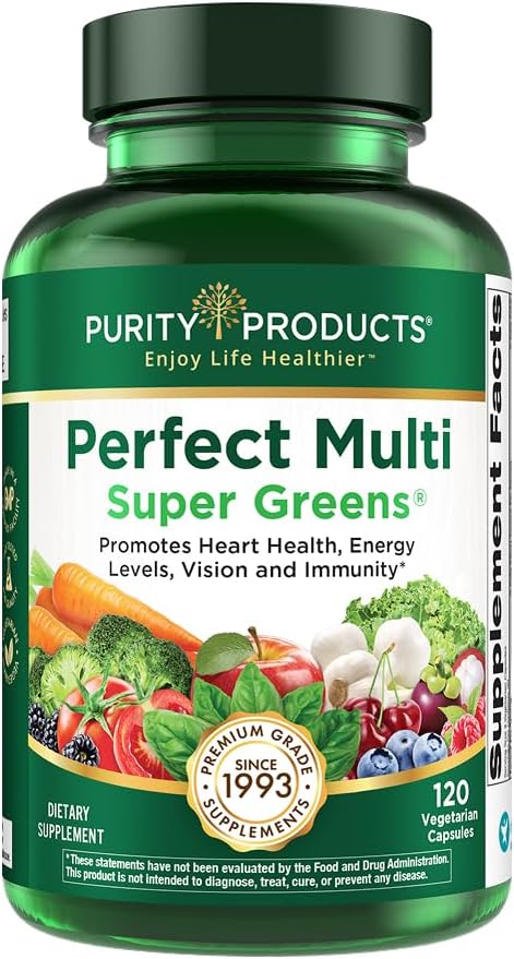 Purity Products Perfect Multi Super Greens - 120 comprimidos