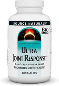 Source Naturals Ultra Joint Response, Glucosamina y MSM, 180 Comprimidos