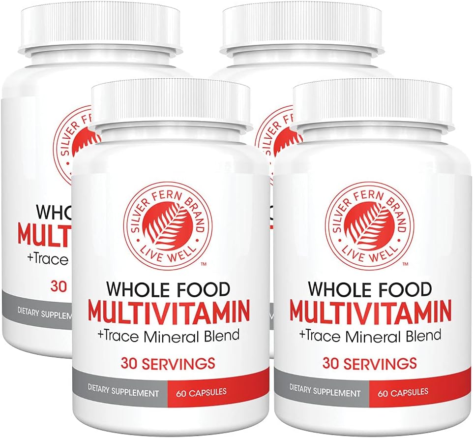 Silver Fern Whole Food Daily Multi Vitamin – Multivitamínico diario con minerales traza