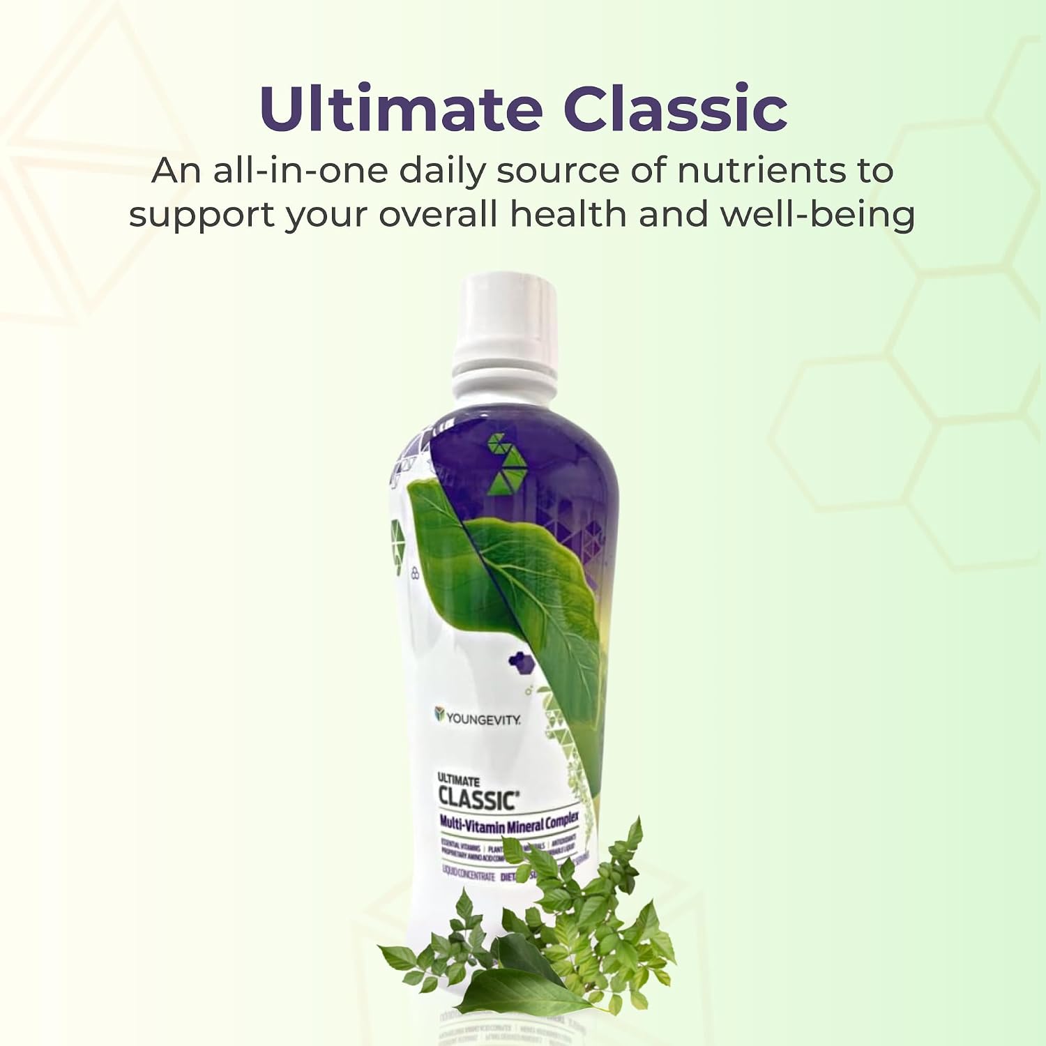 Youngevity Ultimate Classic - Multivitamínico y Mineral Líquido de Alta Absorción