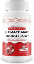 Pro Deep Water Ultimate Male Blood Flow - Fórmula Mejorada - Suplemento para el Flujo Sanguíneo Masculino