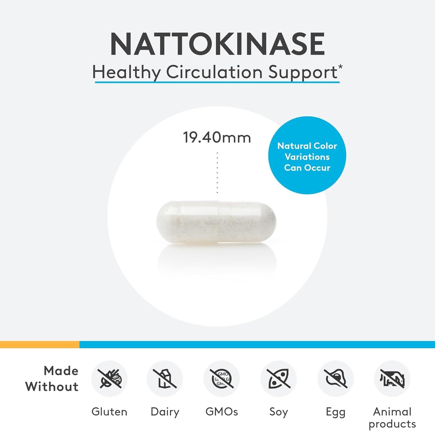 XYMOGEN Nattokinase 100 mg, 120 Capsules - Vegan Enzyme