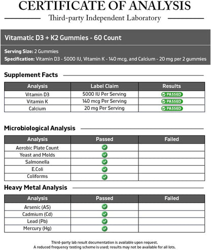 Vitamatic Vitamina D3 & K2 Gominolas (2 – La vitamina D contribuye al mantenimiento de los huesos en condiciones – Image 3