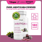 Jabuticaba en Polvo 1500mg por Dosis - 180 Cápsulas Veganas