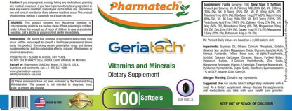 Multivitamínico para Mayores de 60 con – Mantenimiento de huesos y músculos: Formulado con nutrientes que ayudan a – Image 2