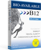Wellgenix Bio Available Multivitamínico Sublingual - 60 Comprimidos con Vitamina B12 Metilcobalamina, B6, Ácido Fólico y Biotina