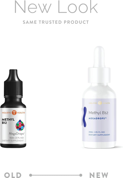 Holistic Health Methyl B12 MegaDrops™ 28ml – Sistema nervioso: Ayuda al funcionamiento normal del sistema – Image 2