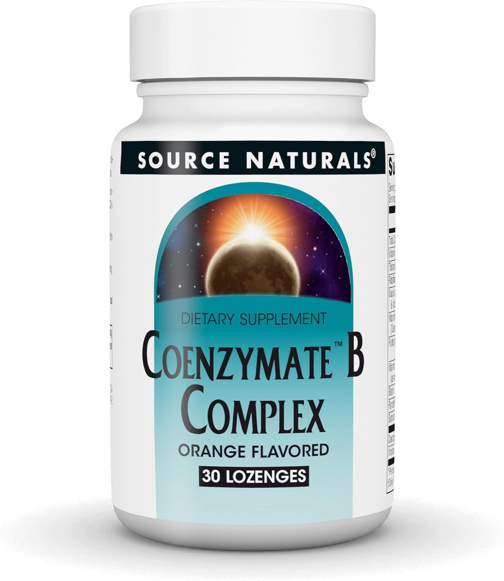 Source Naturals Coenzymate B Complex - 30 Pastillas de Naranja