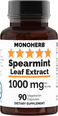 Extracto de Hoja de Menta Verde 1000 mg - 90 Cápsulas Veganas