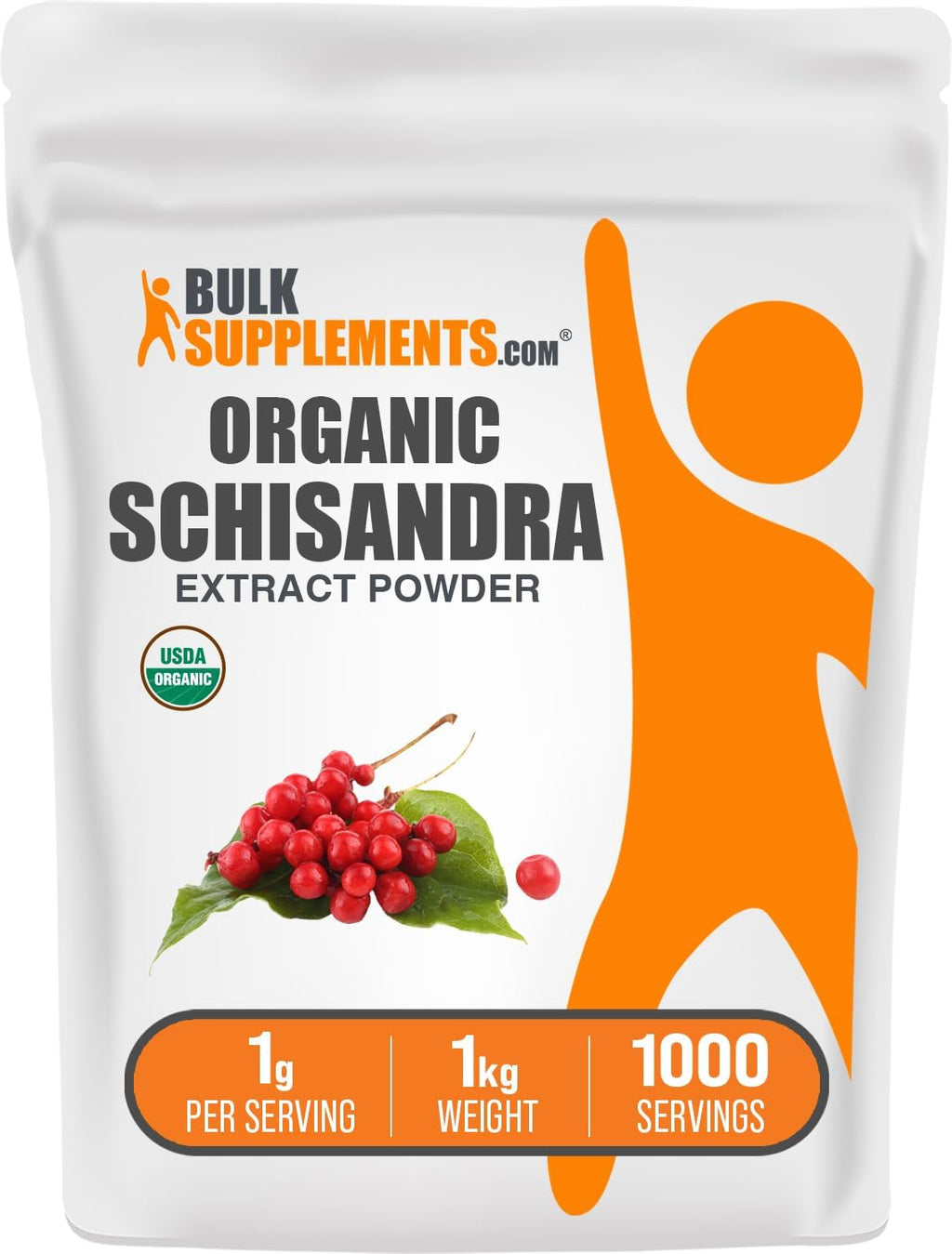 Organic Schisandra Extract Powder - Herbal Supplement - 100g