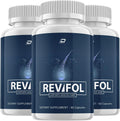 Indelo Revifol - Suplemento Capilar con Biotina - 180 Cápsulas (3 Paquetes)