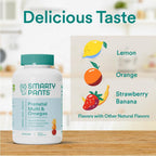 SmartyPants Vitaminas Prenatales para Mujeres, Gominolas Multivitamínicas con Omega 3 (EPA/DHA), Biotina, Metilfolato, Vitamina D3, C, B12, B6, A, K y Zinc, Inositol, 120 Gominolas (30 Días)