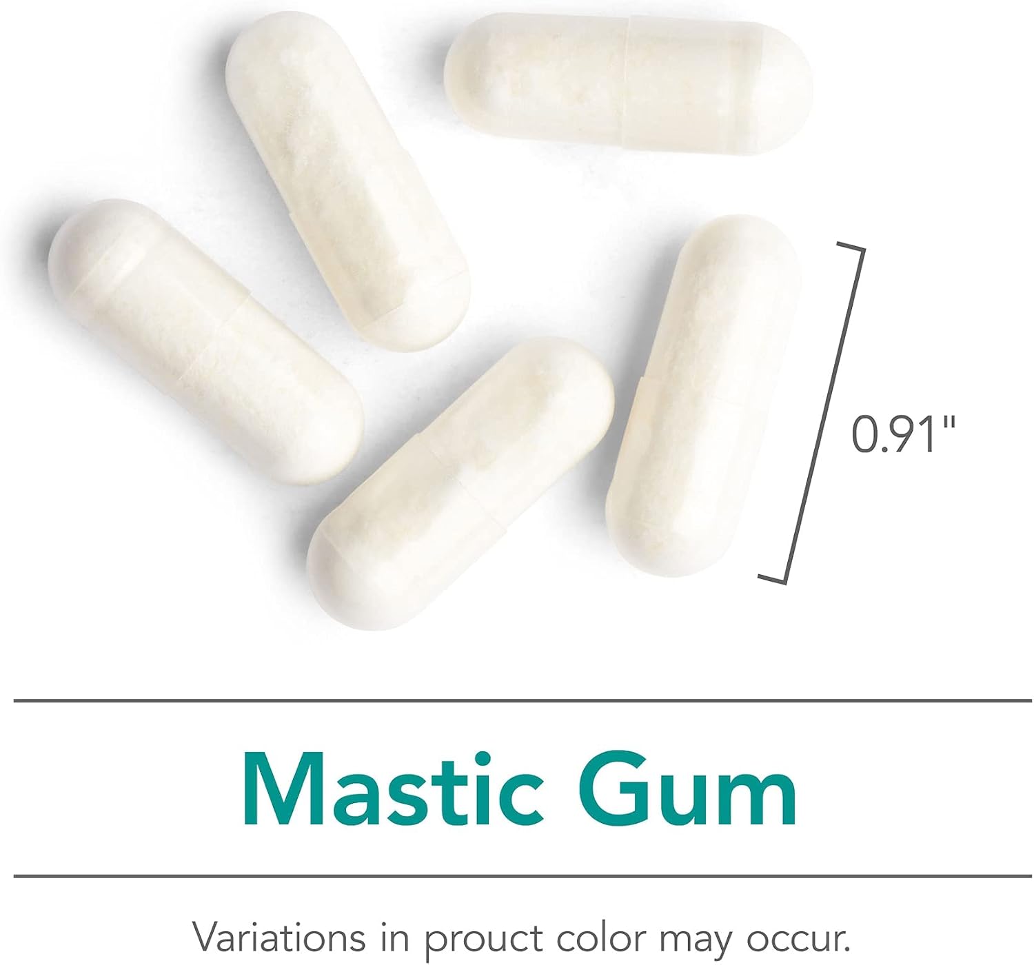 NutriCology Goma de Masticar de Mastic - Chios Mastic Gum - 1000 mg - 120 Cápsulas