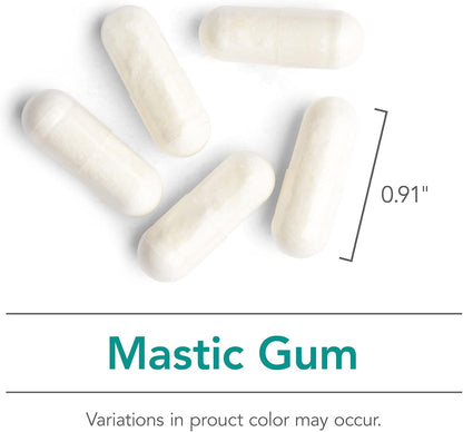 NutriCology Mastic Gum - Goma de Masilla de Chios - 1000 mg - 120 Cápsulas – Image 4
