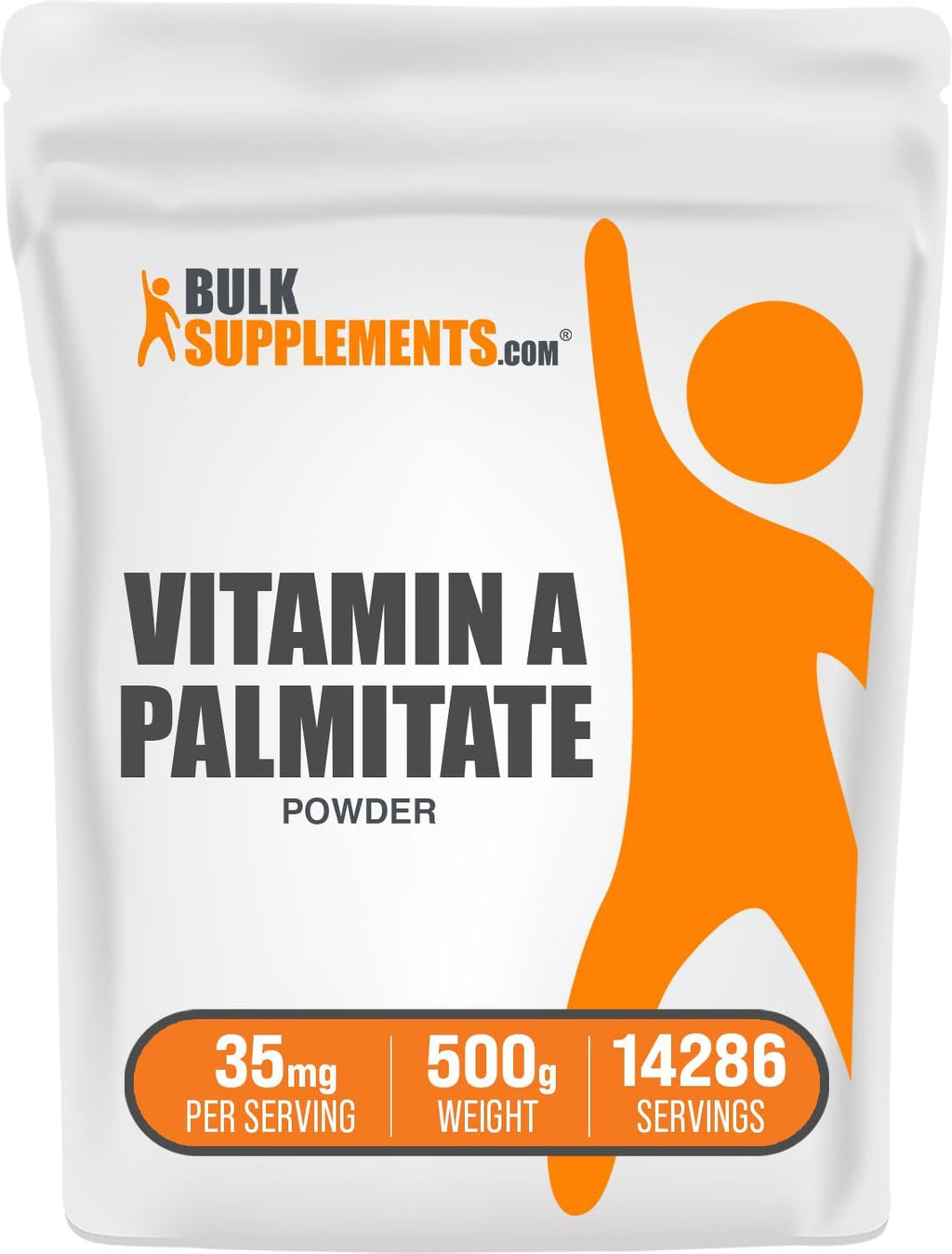BulkSupplements.com Vitamina A, palmitato de retinol en polvo, 1 kg