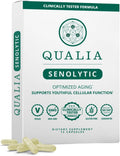 Qualia Senolytic - Suplemento Senolítico con Fisetina, Quercetina y Piperlongumina