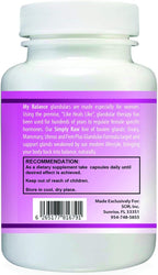 Simply Raw Mammary Glandular. Glándula Mamaria Bovina 400 mg, 100 Cápsulas - My Balance
