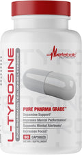 L-Tirosina 500mg, 90 Cápsulas – Metabolic Nutrition
