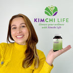 Kimchi Life – Cápsulas de Kimchi Fermentado Premium – Probióticos Veganos para la Salud Intestinal y el Sistema Inmunitario
